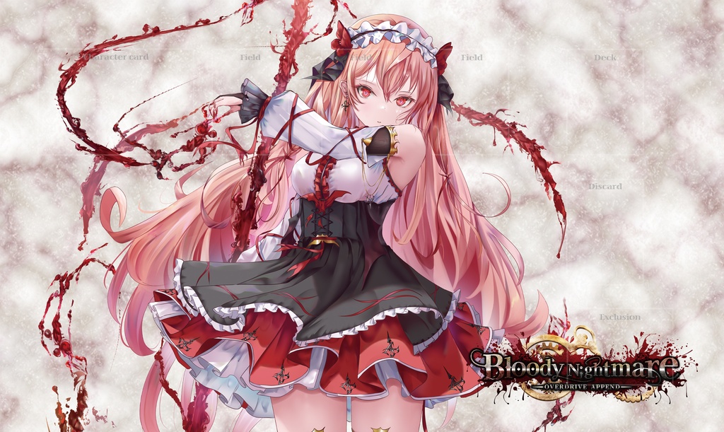 ～Bloody Nightmare～ラバープレイマット（リーリア）