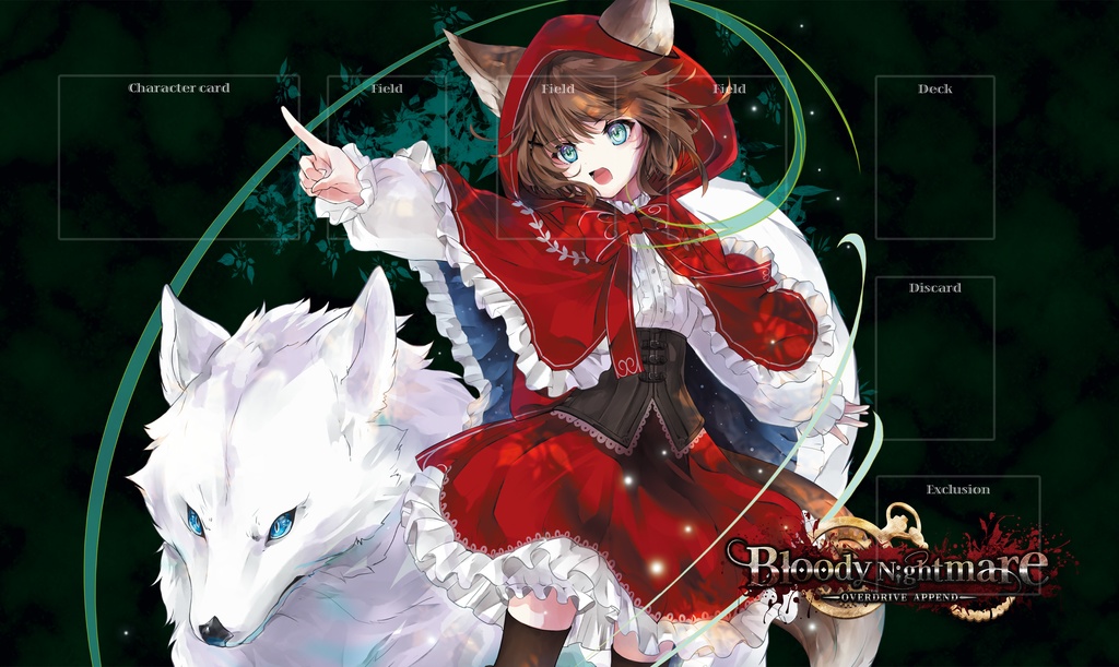 ～Bloody Nightmare～ラバープレイマット（カノン）