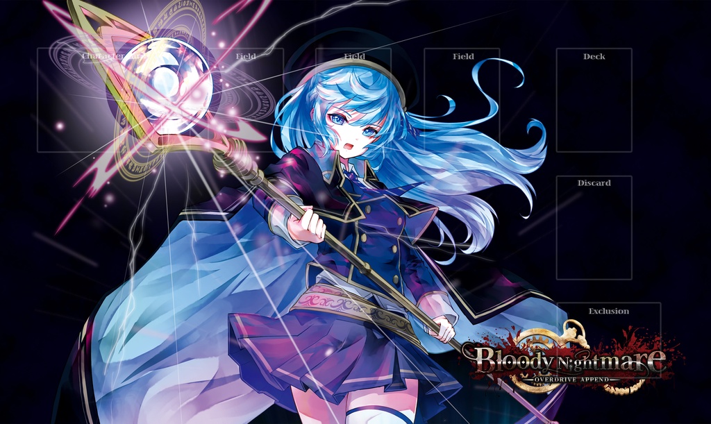 ～Bloody Nightmare～ラバープレイマット（アリシア）