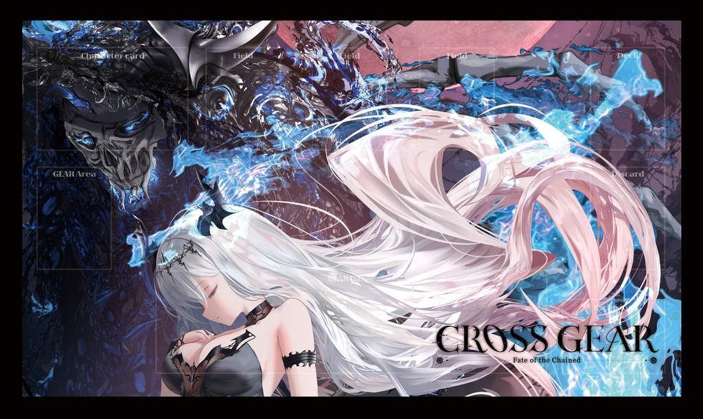 CROSS GEARラバープレイマット(ダークサイドリーリア)