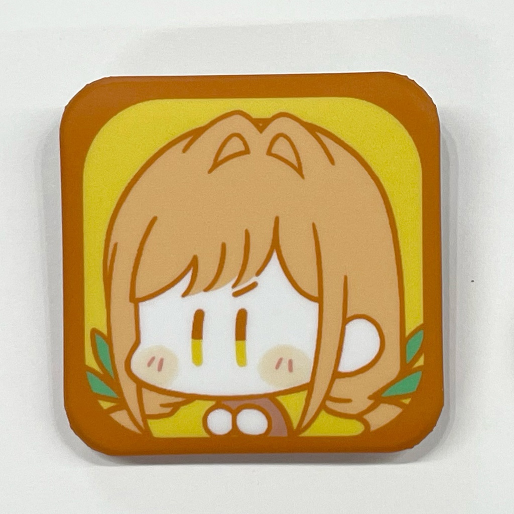 かどまる缶バッジ