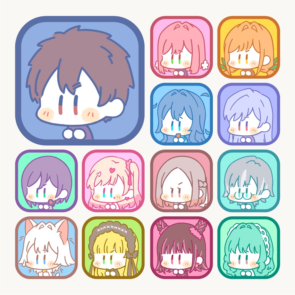 かどまる缶バッジ