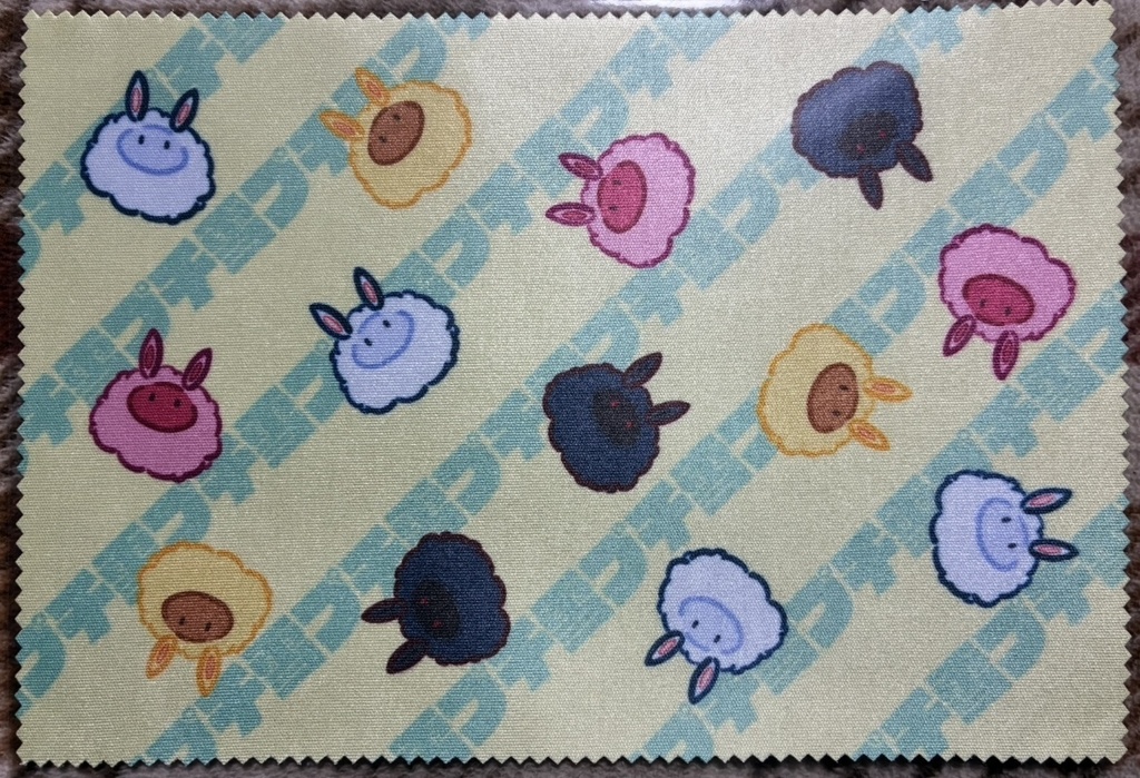 雪プチめがねふき