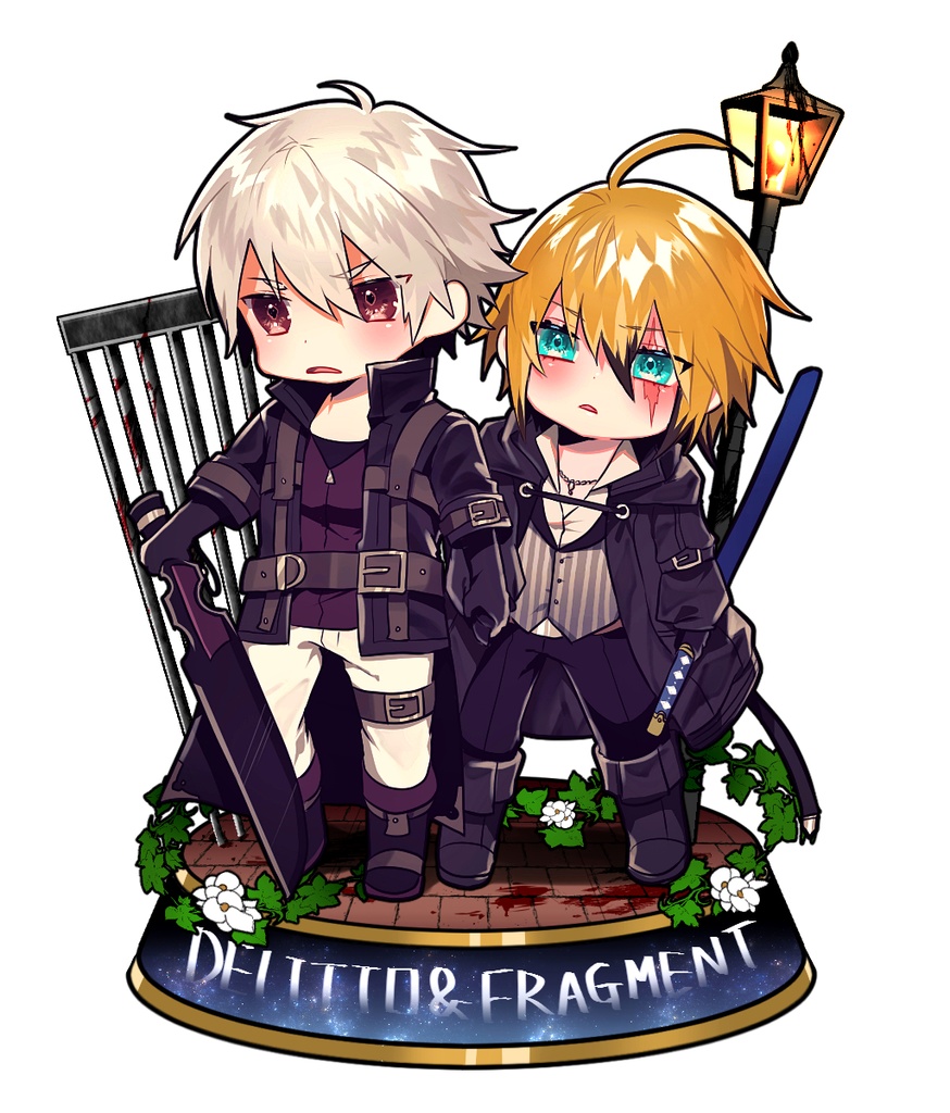 アクリルフィギュア(デリット&フラグメント)