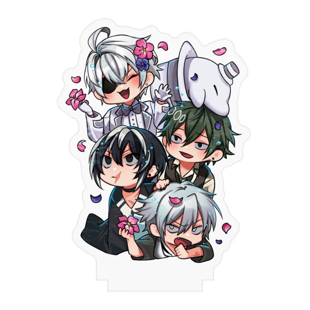 アクリルフィギュア(DeepSeaIV4人組)