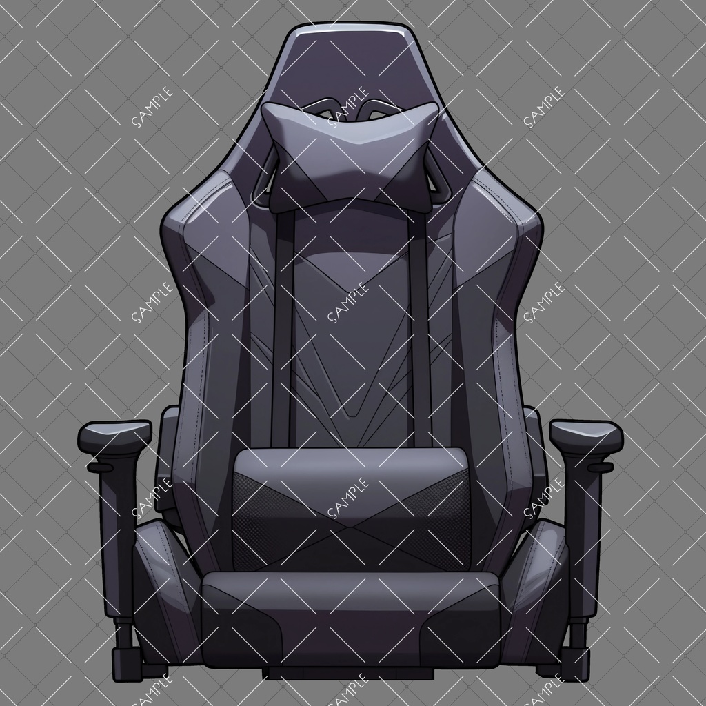 【VTuber】ゲーミングチェア #GRAY