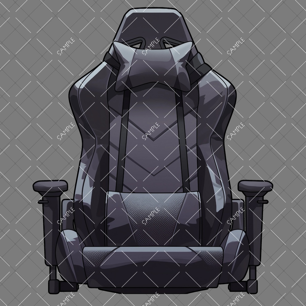 【VTuber】ゲーミングチェア #GRAY