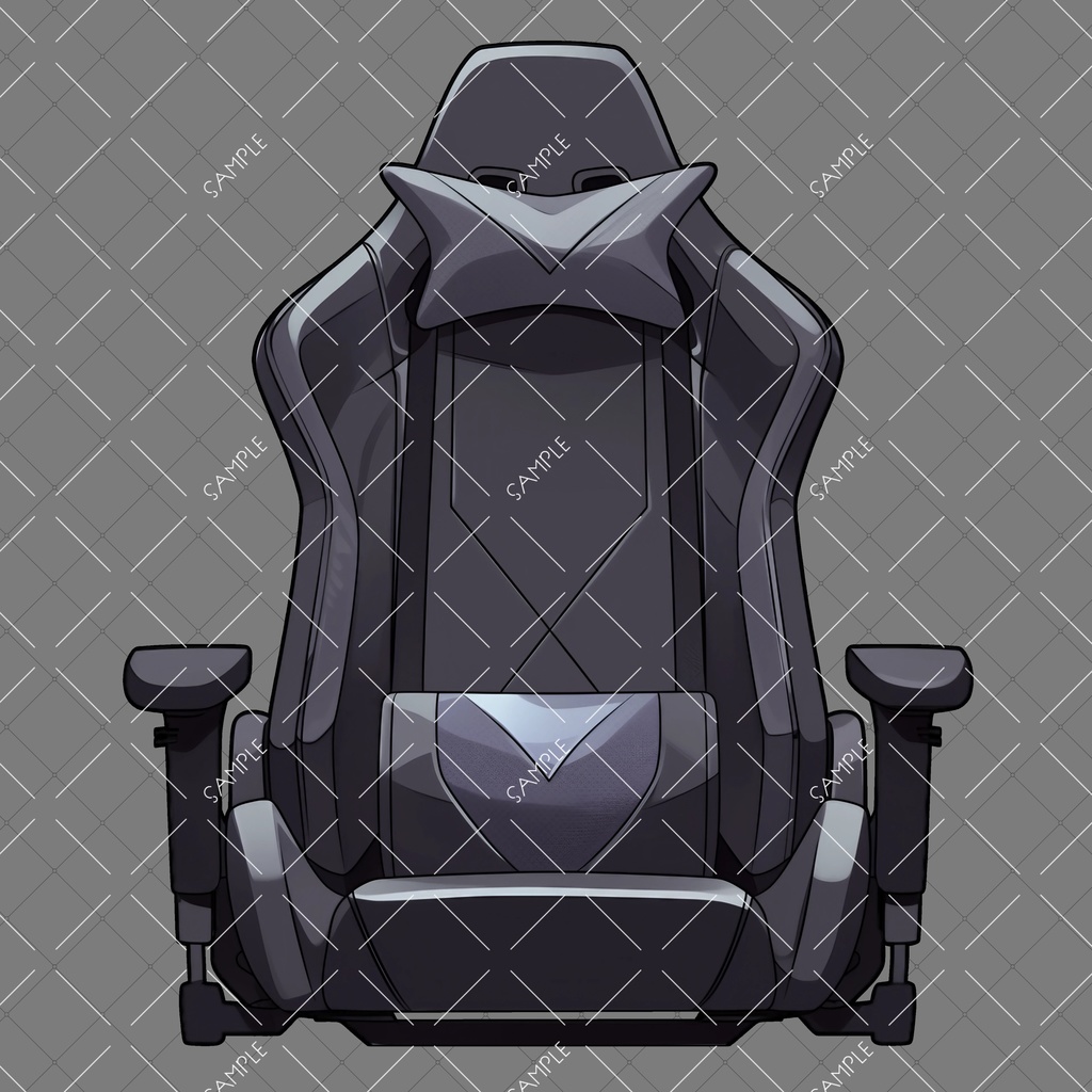 【VTuber】ゲーミングチェア #GRAY