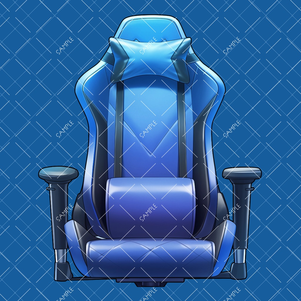 【VTuber】ゲーミングチェア #BLUE
