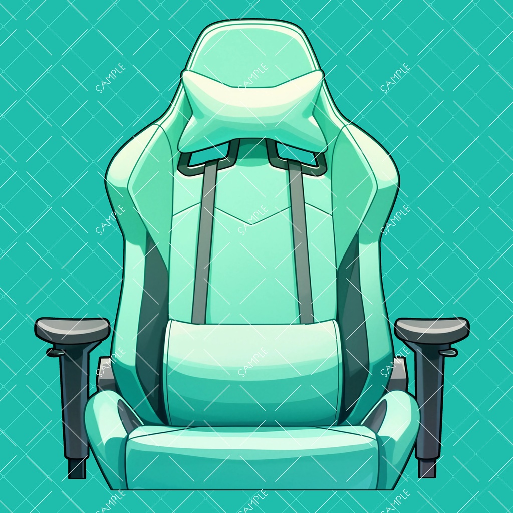 【VTuber】ゲーミングチェア #MINTBLUE