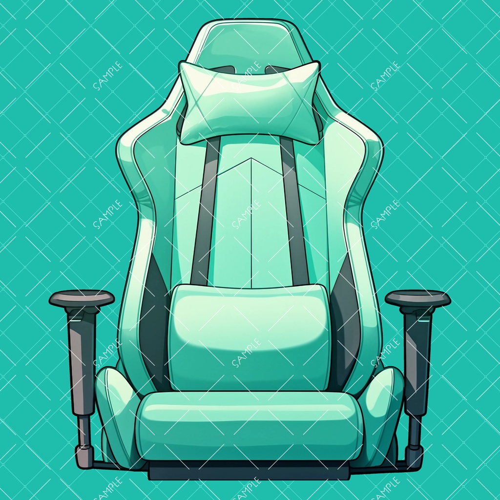 【VTuber】ゲーミングチェア #MINTBLUE