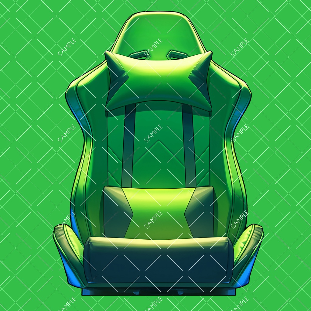 【VTuber】ゲーミングチェア #LIGHTGREEN