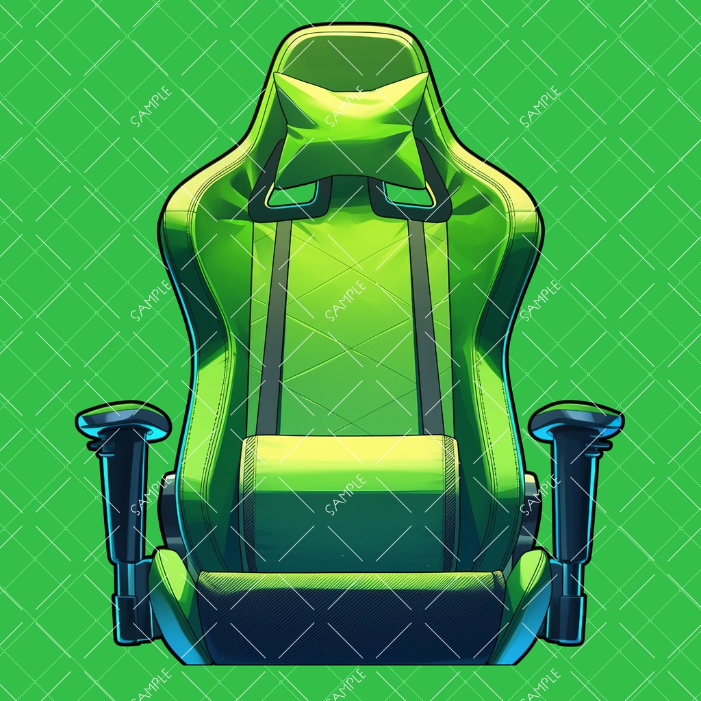 【VTuber】ゲーミングチェア #LIGHTGREEN