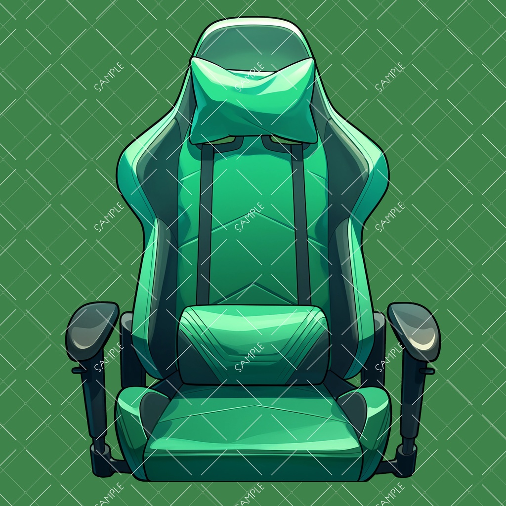 【VTuber】ゲーミングチェア #GREEN