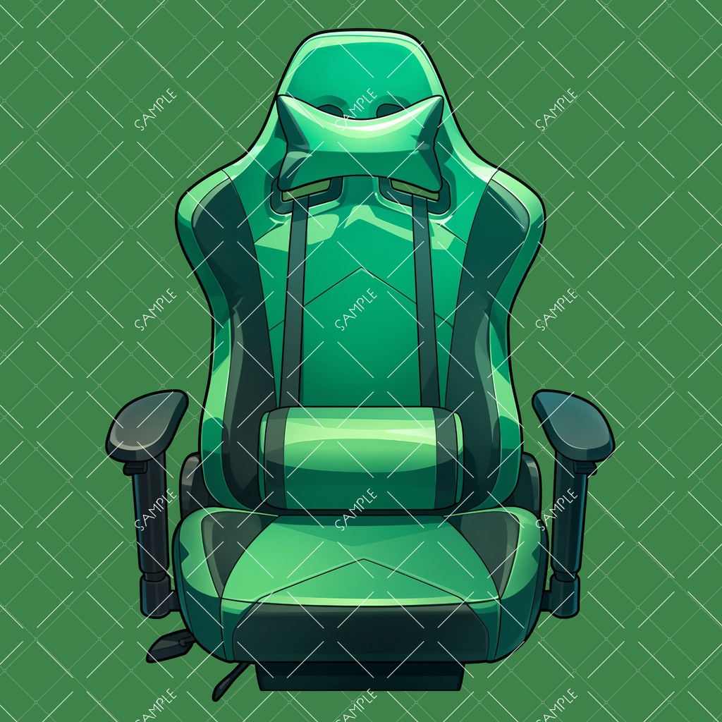 【VTuber】ゲーミングチェア #GREEN
