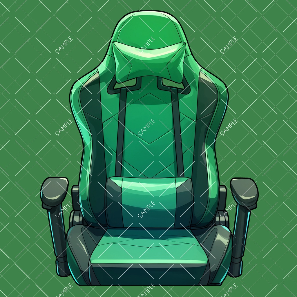 【VTuber】ゲーミングチェア #GREEN