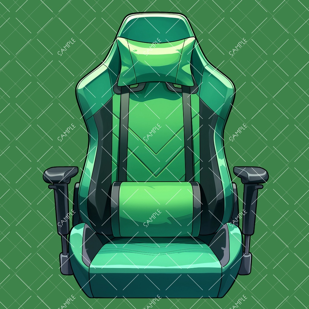 【VTuber】ゲーミングチェア #GREEN