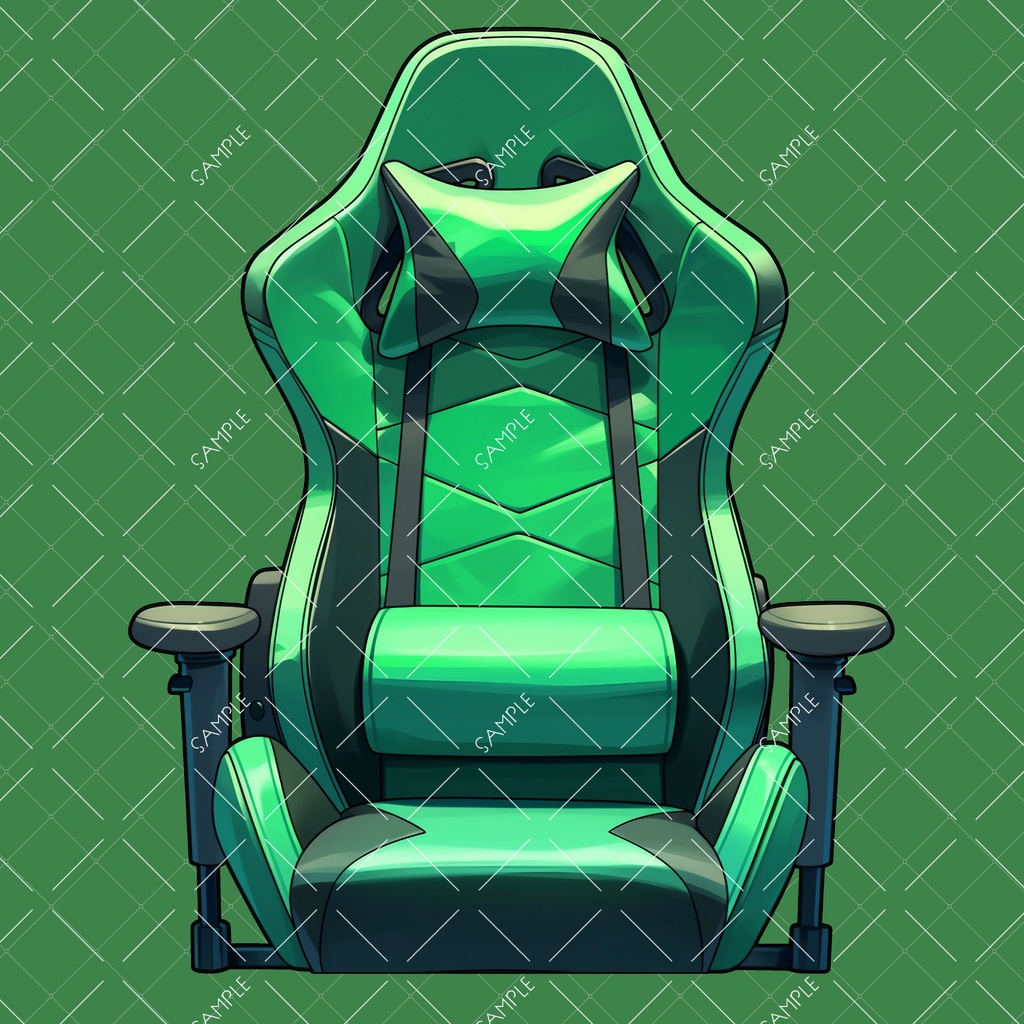 【VTuber】ゲーミングチェア #GREEN