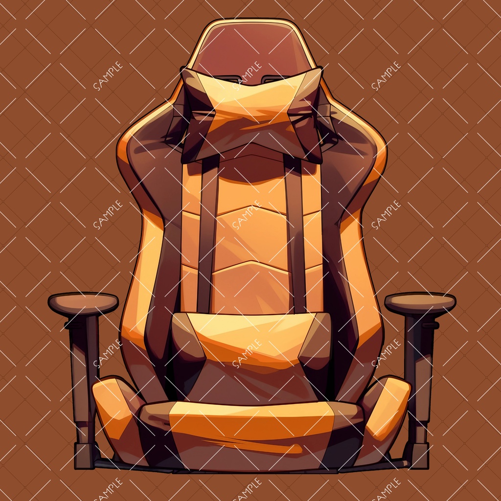 【VTuber】ゲーミングチェア #LIGHTBROWN