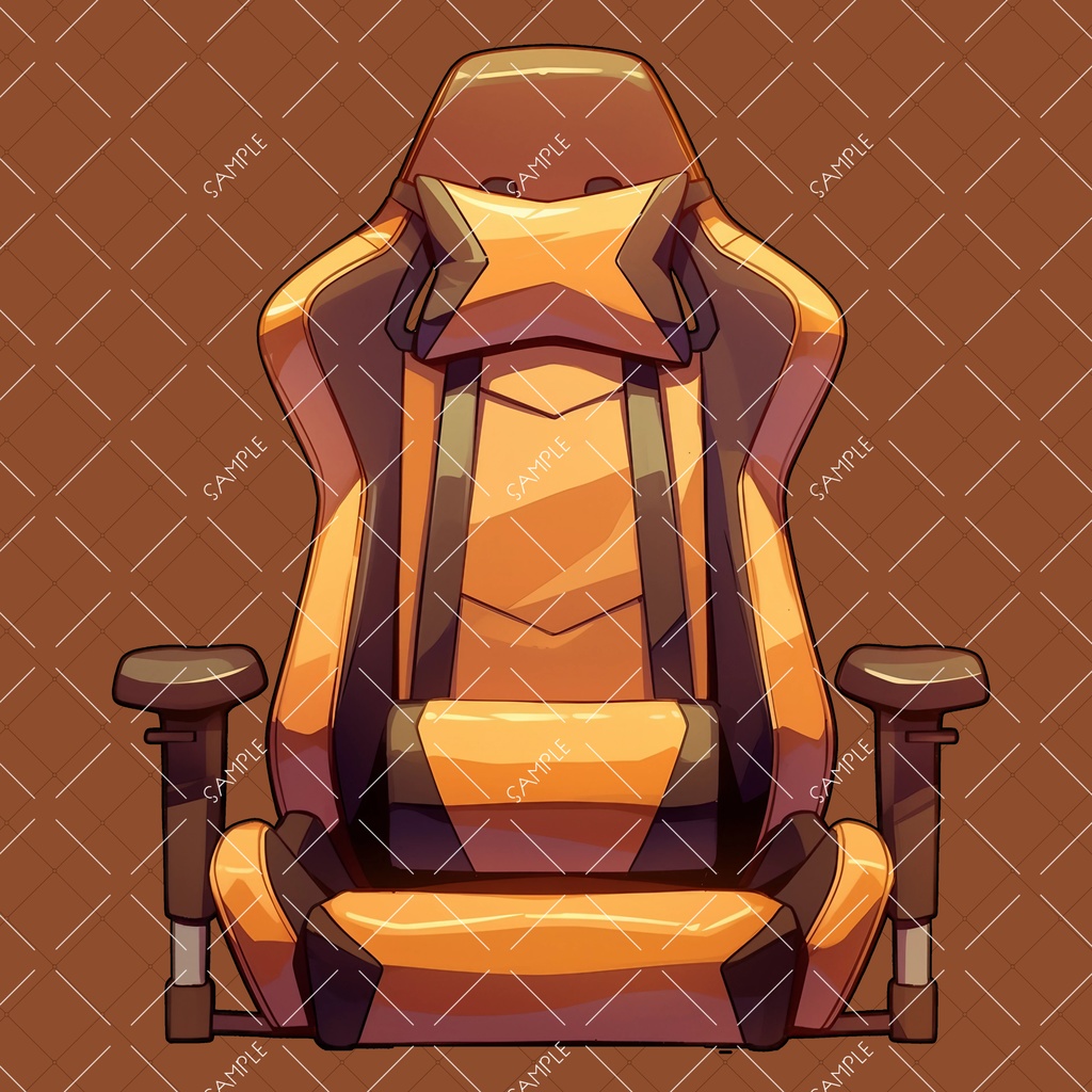 【VTuber】ゲーミングチェア #LIGHTBROWN