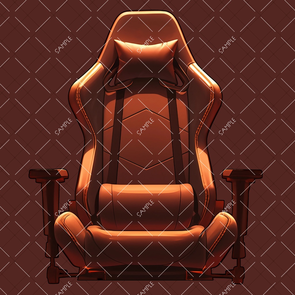【VTuber】ゲーミングチェア #REDDISHBROWN