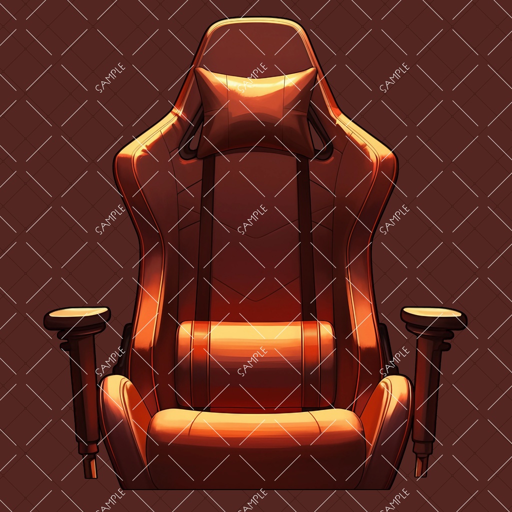 【VTuber】ゲーミングチェア #REDDISHBROWN