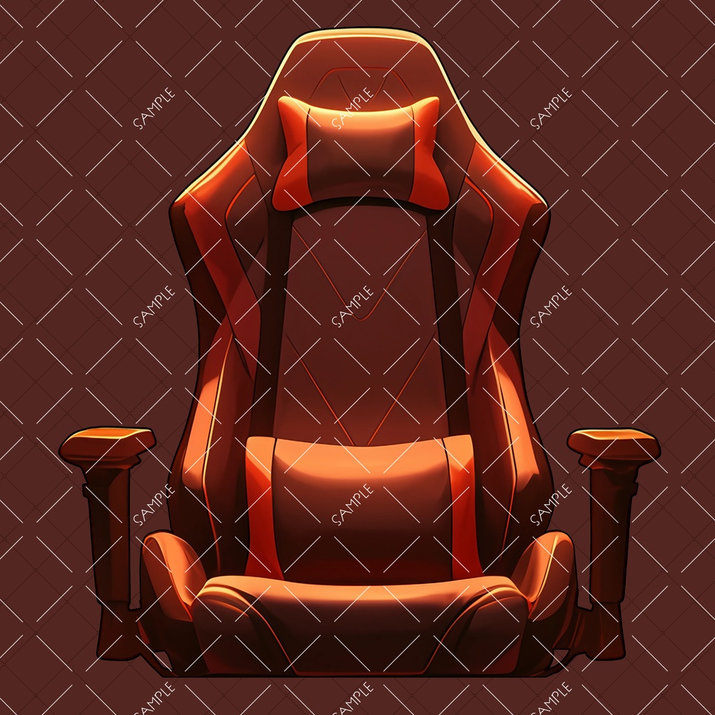 【VTuber】ゲーミングチェア #REDDISHBROWN