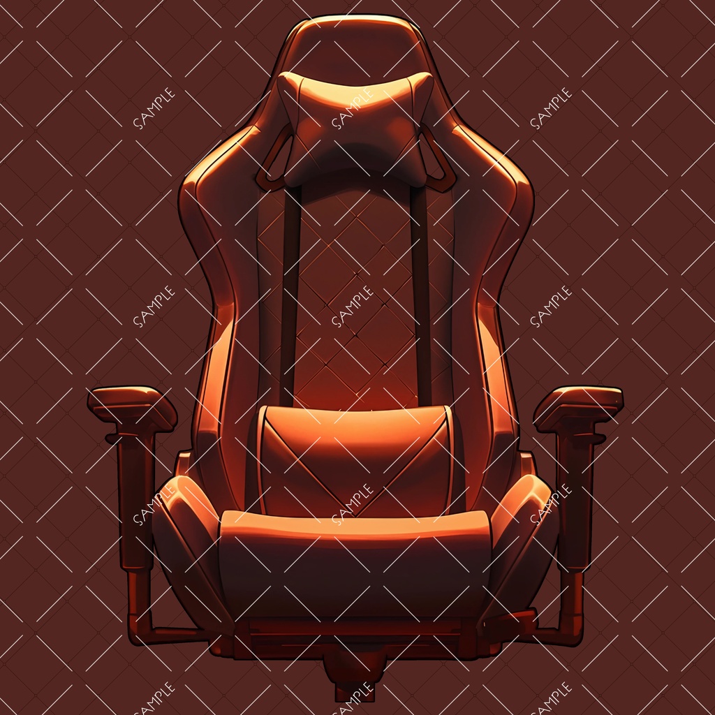 【VTuber】ゲーミングチェア #REDDISHBROWN