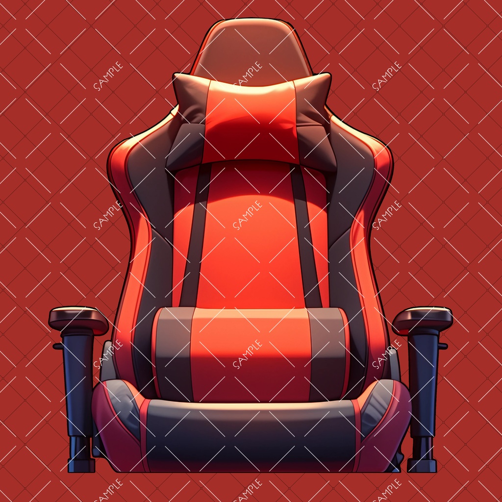 【VTuber】ゲーミングチェア #RED