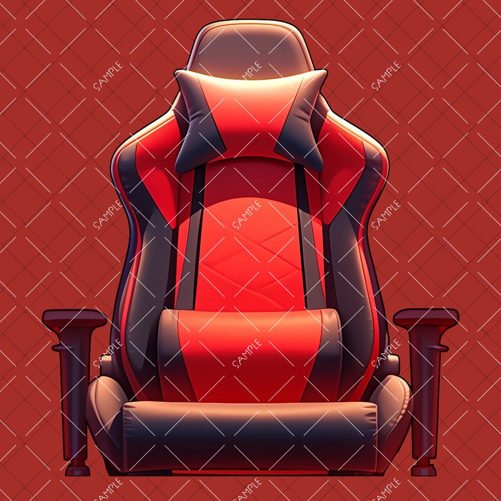 【VTuber】ゲーミングチェア #RED