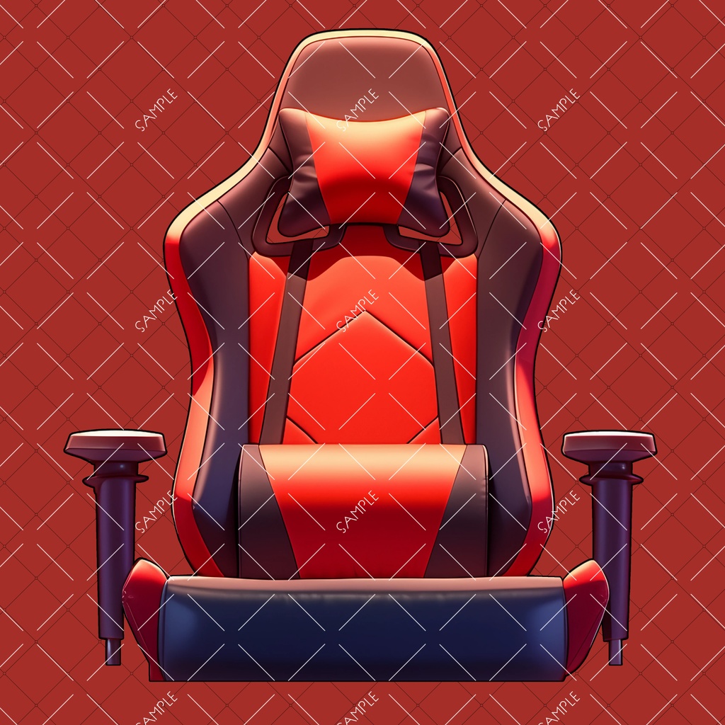 【VTuber】ゲーミングチェア #RED