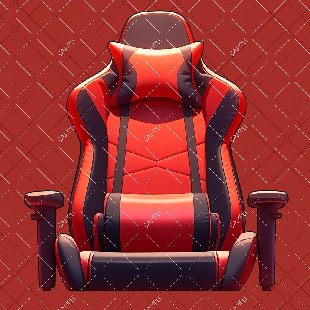 【VTuber】ゲーミングチェア #RED