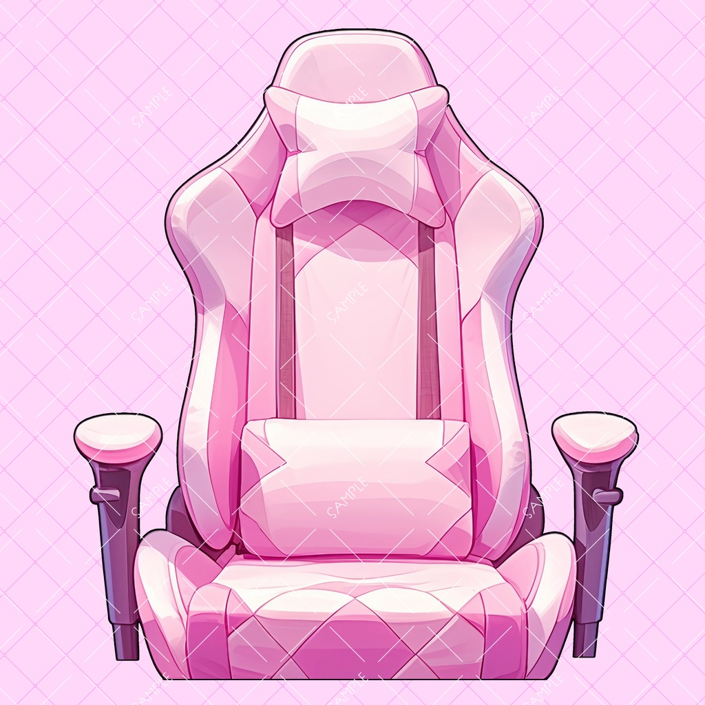 【VTuber】ゲーミングチェア #PALEPINK