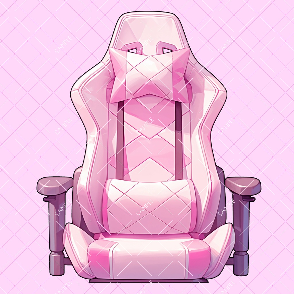 【VTuber】ゲーミングチェア #PALEPINK