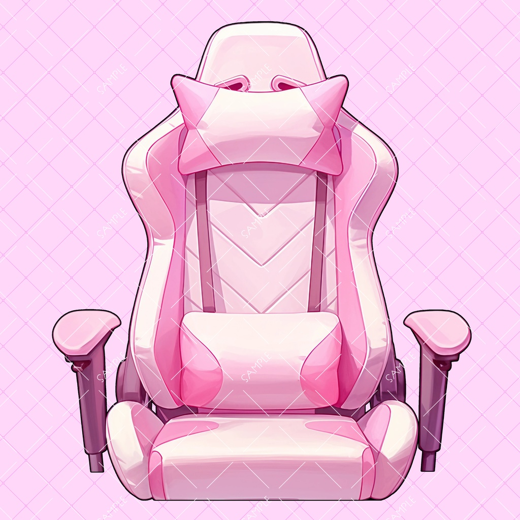 【VTuber】ゲーミングチェア #PALEPINK