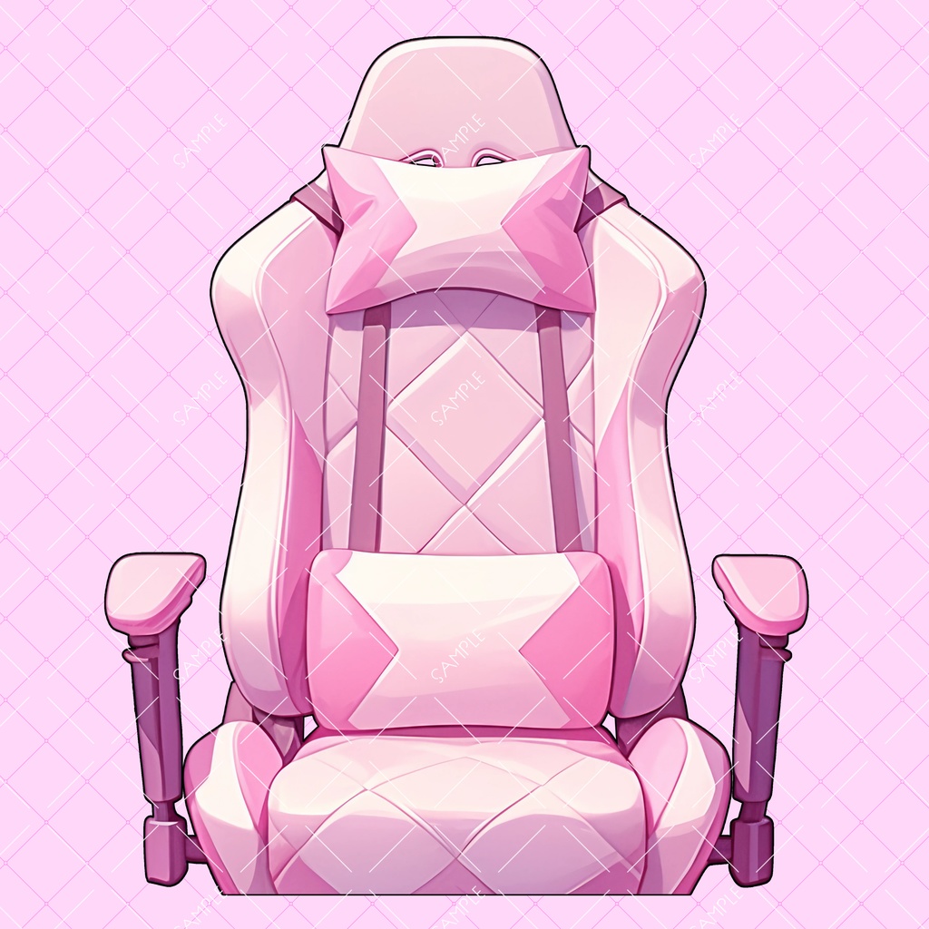 【VTuber】ゲーミングチェア #PALEPINK