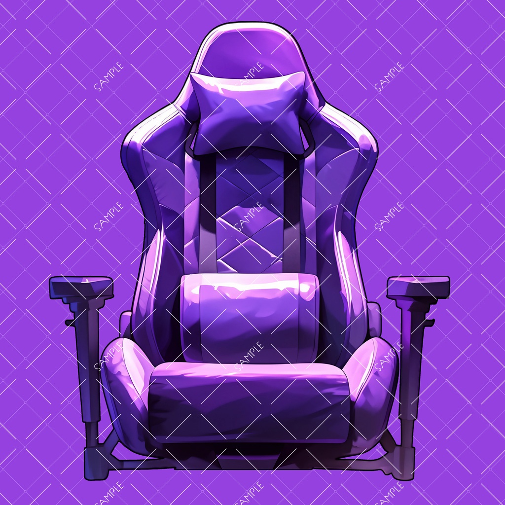 【VTuber】ゲーミングチェア #PURPLE