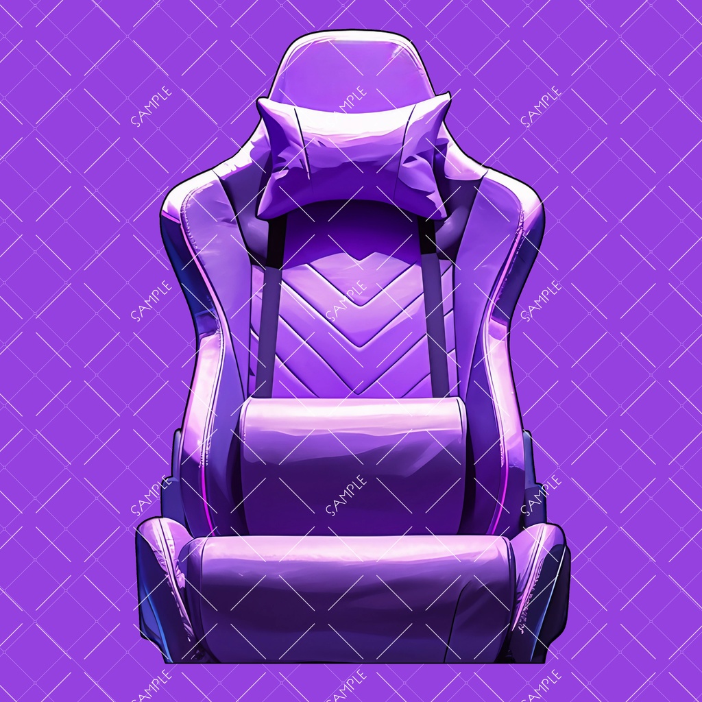 【VTuber】ゲーミングチェア #PURPLE