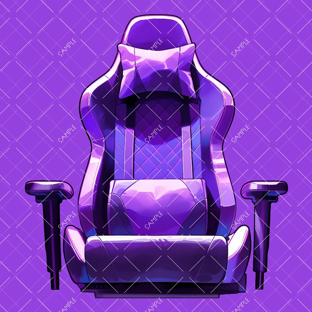 【VTuber】ゲーミングチェア #PURPLE