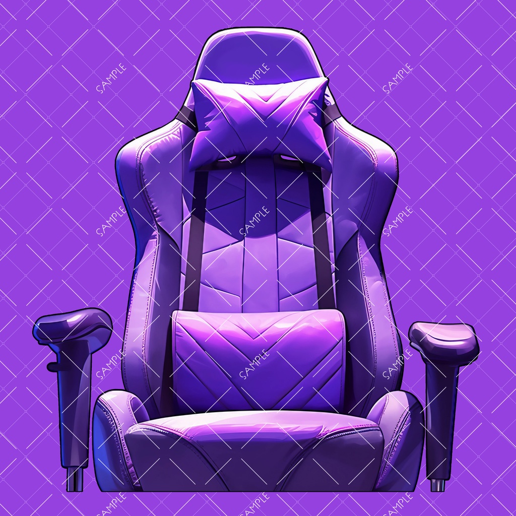 【VTuber】ゲーミングチェア #PURPLE