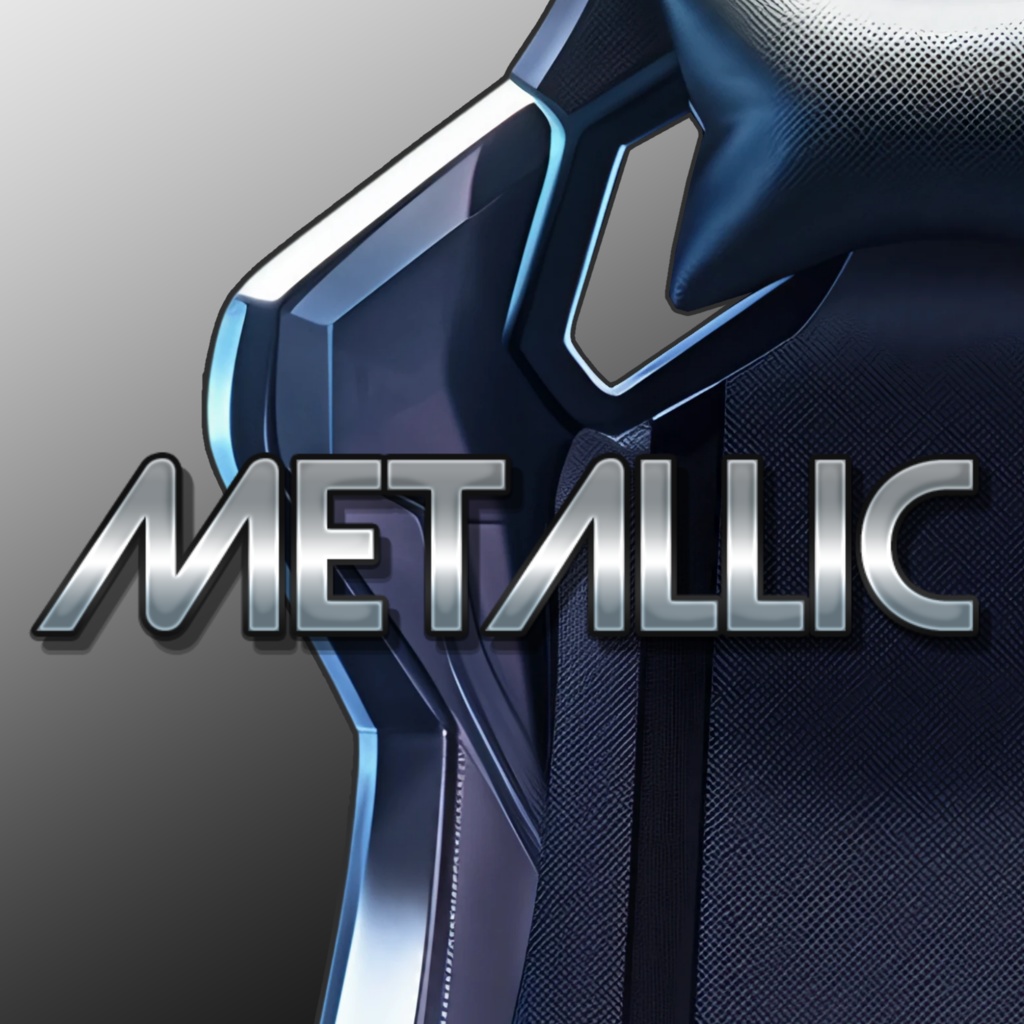 【VTuber】ゲーミングチェア #METALLIC
