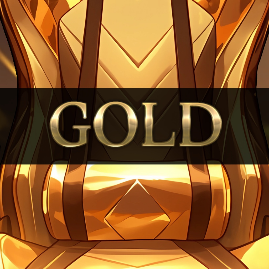 【VTuber】ゲーミングチェア #GOLD