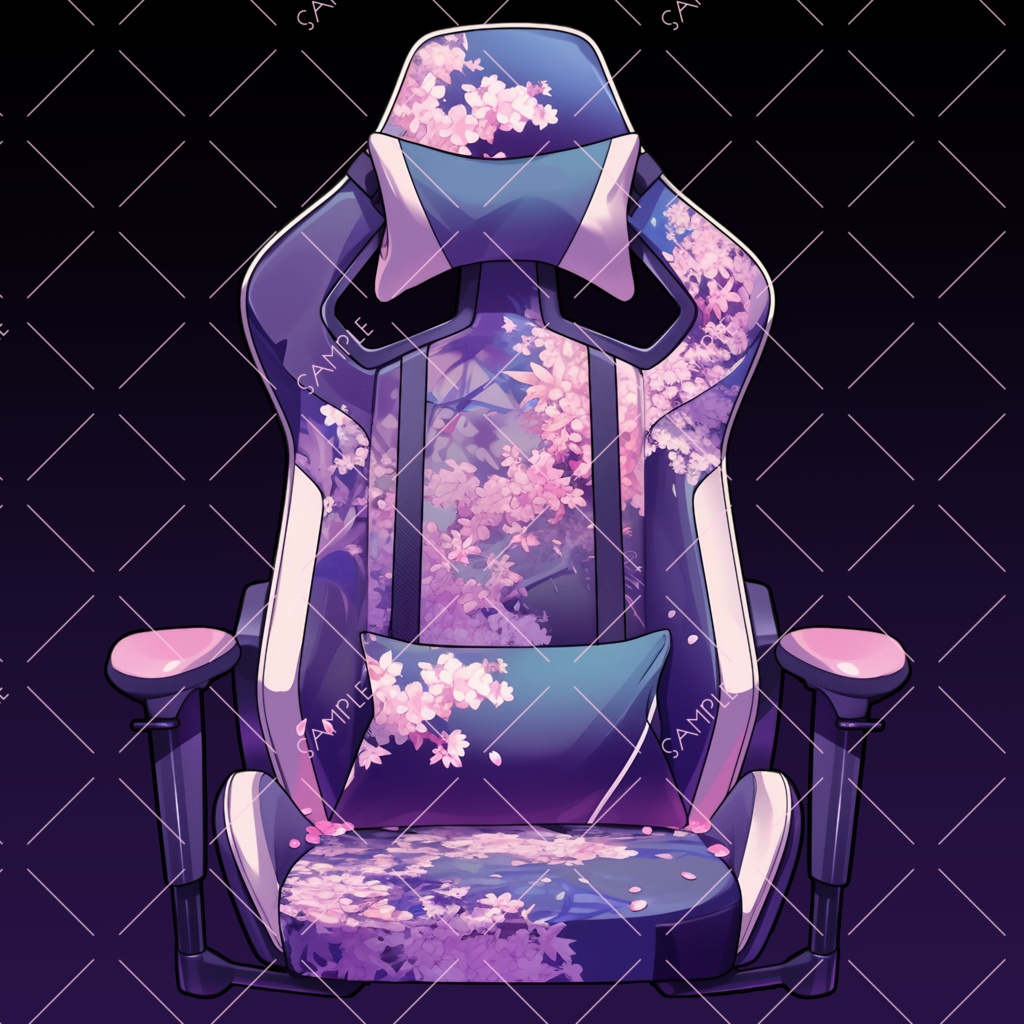 【VTuber】ゲーミングチェア #夜桜
