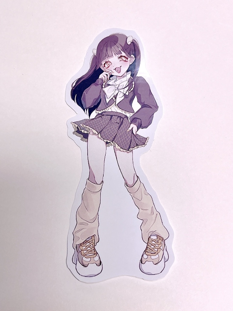 【ダイカットステッカー】雛菊 ひいな