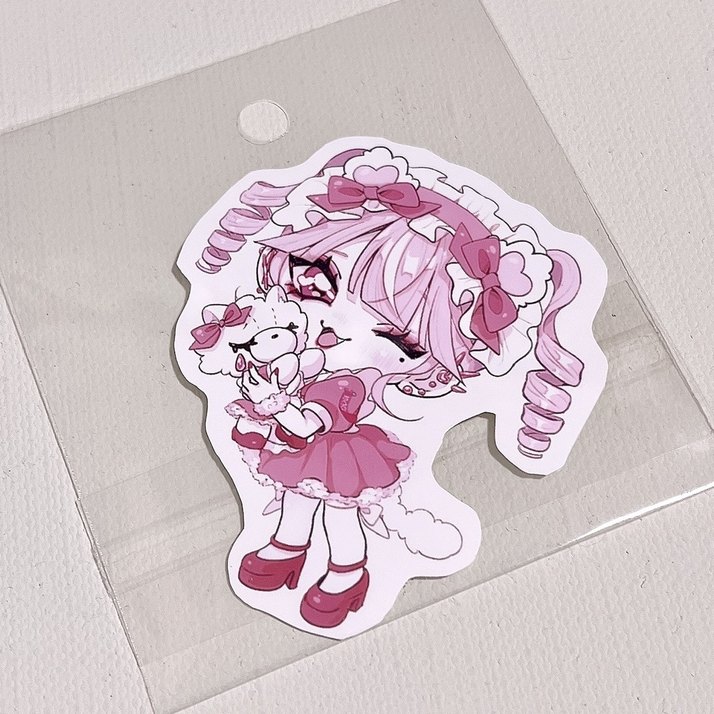 ぽめっ子メイド ちびステッカー