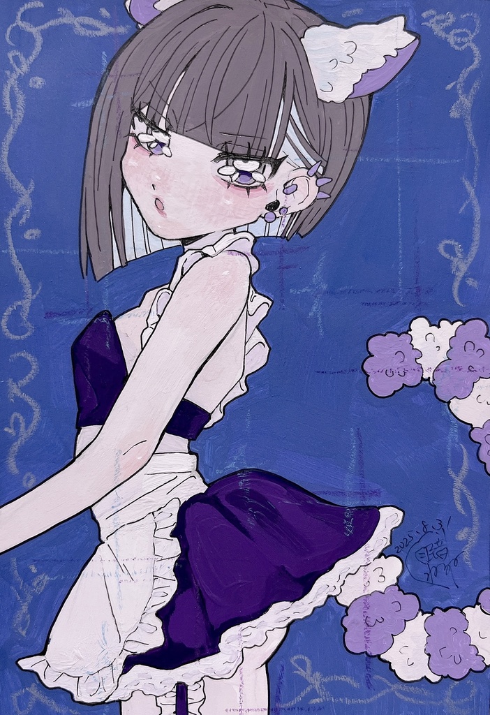 ハガキ原画「裏メニュー」