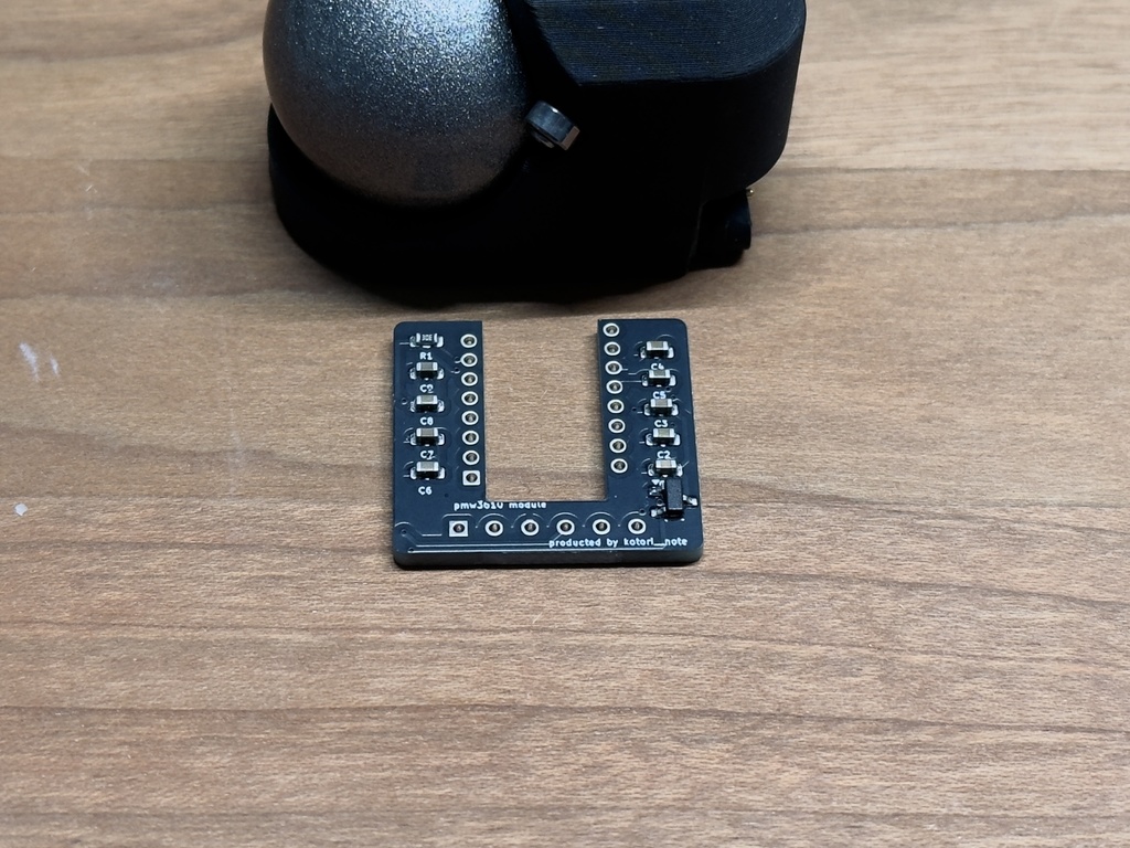 pmw3610ブレイクアウトボード_ゲテモノ