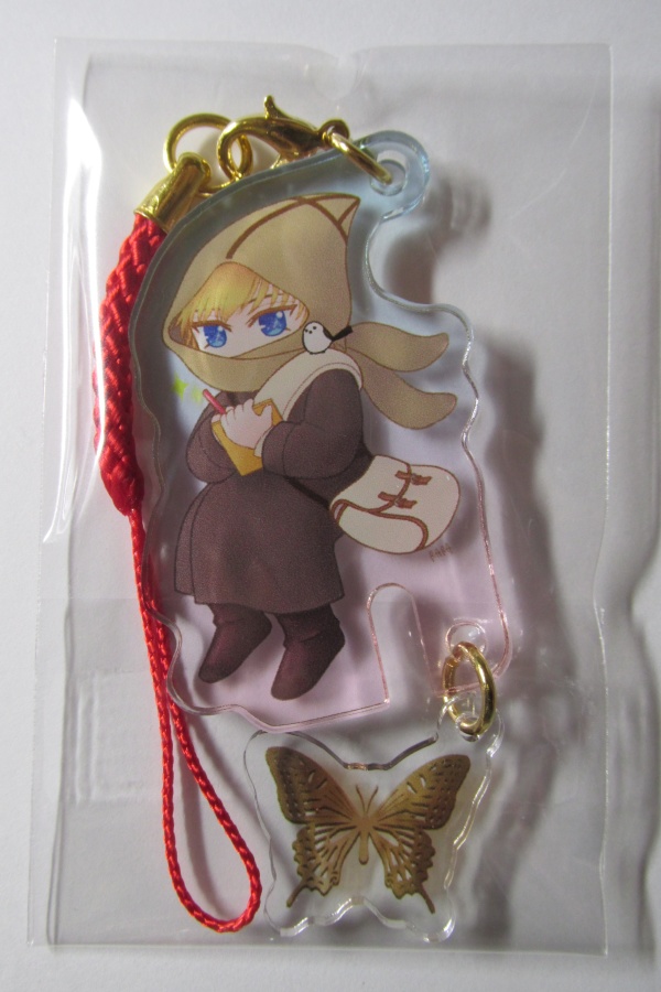 カップに乗る頭巾ちゃんアクキー(2種)