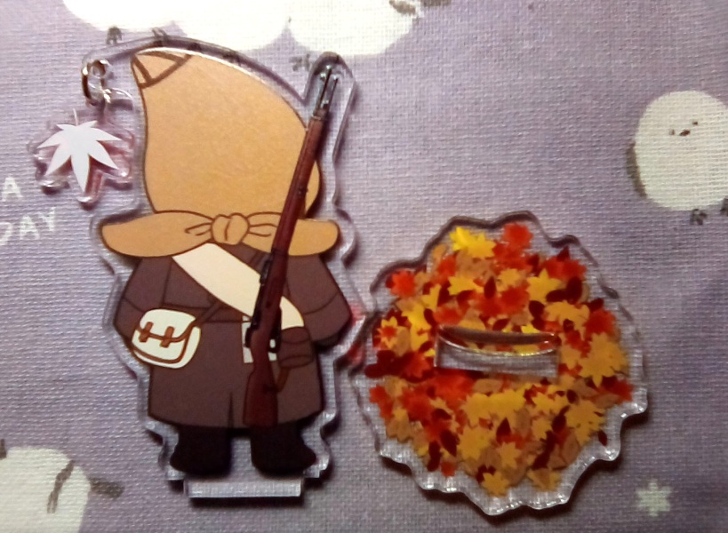 秋の頭巾ちゃんアクスタ