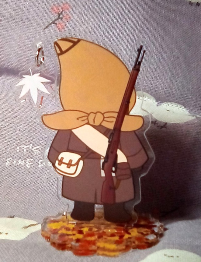 秋の頭巾ちゃんアクスタ